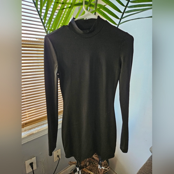 not sure Dresses & Skirts - black bodycon dress